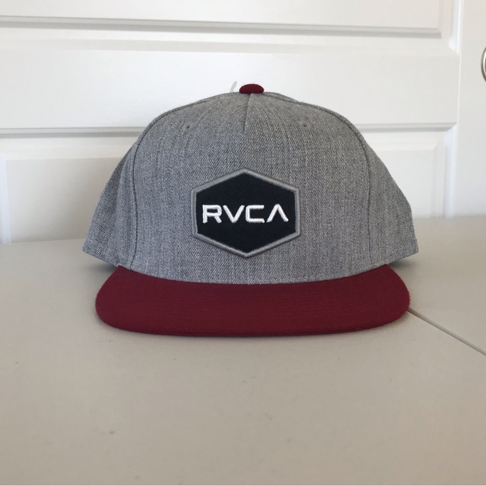 RVCA // NWOT Unisex Men’s Mid-fit Snapback Canvas Hat